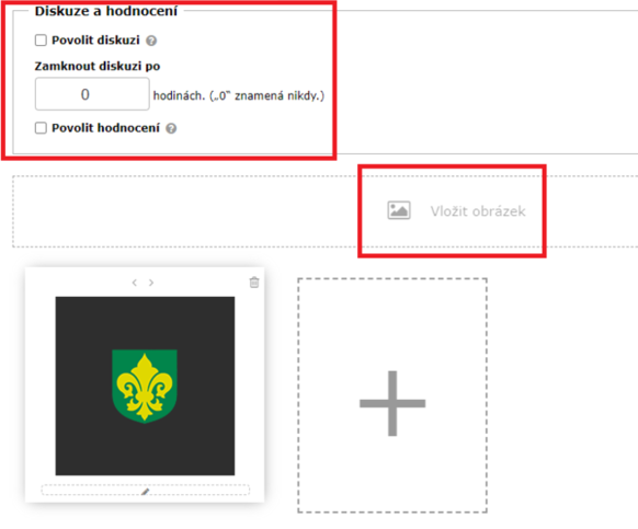 Vložení nové aktuality obr. 4